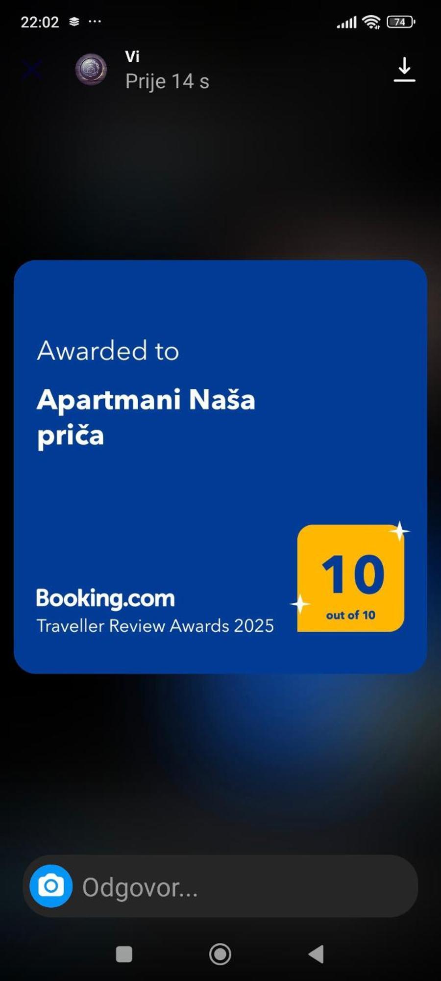 Višegrad Apartmani Nasa Prica מראה חיצוני תמונה